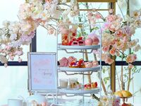 土日祝2026『桜色のストロベリーアフタヌーンティー』  スイーツでお花見気分！桜といちごが奏でる心ときめくティータイム ※マリアージュフレール飲み放題付