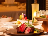 [Lunch] Enjoy Shimane Prefecture Matsunaga Farm Beef Sirloin Steak and seasonal ingredients in this 7-course tasting course