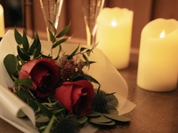 【ディナー】Valentine Course  | お花束付きプラン