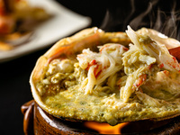 夜席【和牛と季節の蟹】仙台牛 蟹巡り会席　8品