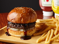 【Halal Kuroge Wagyu Beef】Teriyaki hamburger