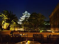 【귀빈실 테라스 이탈리안 코스】긴키 식재료 사용의 셰프 추천 디너 코스 전 6품+건배주 첨부