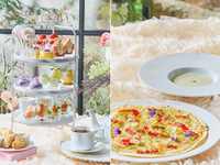 【ピザランチ】フラワーマルシェアフタヌーンティー（土日祝）