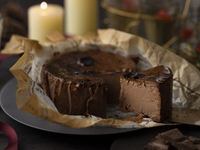 [Takeout] Seasonal Chocolate Basque Cheesecake