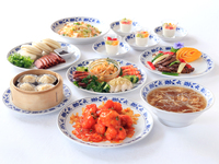 季節の中華コース＆フリードリンク付き10600円