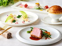 2月おすすめランチ【平日・3時間カフェフリー】鮮魚の柚子マリネや鴨と深谷ネギのパイ包みスープ、北海道産ポークロースと冬野菜を味わうランチ全4品 - SEASON -