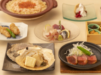 豆ちゃ春コース　【藝】　飲み放題付き