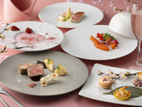 Online only [March/April] SAKURA Dinner Course (5 dishes) [Limited time offer] Includes one drink