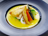 【2月限定ディナー】＼甘鯛のうろこ焼き　広島みかんのヴィネグレット／