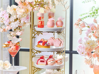 ＜平日＞『スペシャルデザート付き桜色のストロベリーアフタヌーンティー』 スイーツでお花見気分！～桜といちごが奏でる心ときめくひとときを～　マリアージュフレール1杯＋その他ドリンクお替り自由