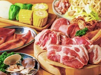 【大満足！お肉＆シーフードBBQプラン＋準備片付不要】《2名様～》