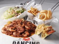 D.C. Tacos and Shrimp Combo Finger Food Course (10 people or less)