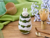 ミッフィーの抹茶グラスデザート(数量限定)　　　　　　　　　　　　　　　　　