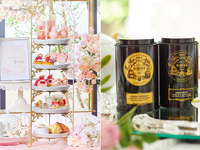 【マリアージュフレール付】桜色のストロベリーアフタヌーンティー（土日祝）