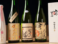 [17:30 or 20:00 only] Sushi Kunimitsu course + 5 types of sake pairing