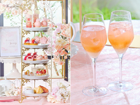 【スペシャルドリンク付】桜色のストロベリーアフタヌーンティー（土日祝）