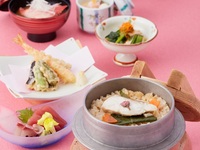 (4月)桜鯛の釜飯御膳