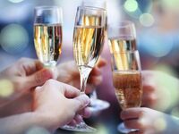 [For business dinners and entertainment] Dinner course with toast and 2.5 hours of free drinks