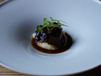 Sansho pepper and bamboo shoots, Yamaguchi Prefecture Wagyu beef + non-alcoholic pairing