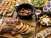 プレミアムテラス　プレミアムBBQコース（夜）