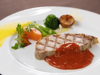 【平日ディナー】グリルポーク＋スイーツ＆デリカアイランド ☆17:00又は19:30入店限定☆プラン