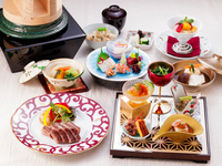 神户牛肉炭烤怀石料理（约100克肋眼牛排）