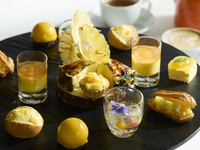 【terrace dolce vita champagne free flow】+Champagne Telmont+季節のスイーツプレート（8種類）付