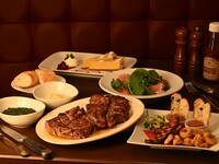 【DINNER】仔牛のTボーンステーキコース 全5品