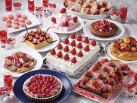 [Limited time only! Spring Strawberry Fair from 11:30am / No time limit] A large collection of strawberry sweets and dishes made with strawberries, specially made by the hotel's pastry chefs!