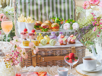 【ピクニック】フラワーマルシェアフタヌーンティー（平日）