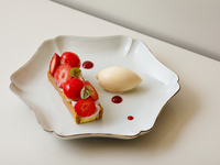 【[March1-] Dessert Set】 Strawberry Saint-Honoré + Coffee or Tea