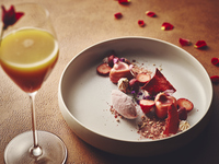 【Valentine’s Limited】 Chef’s Experience Course + Limited Cocktail & Valentine’s Dess