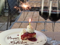 [Wählen Sie ein Dessert] Dessertteller mit Botschaft