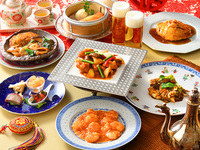 3・４・5月【大皿盛】メイン料理を四品選べる・セレクトディナーコース（飲み放題付き）