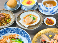 ◆4周年特別価格◆【九龍コース】蟹肉とフカヒレのとろみスープに大海老の喜記名物チリガーリック炒め