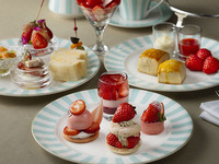[Entry at 13:00/14:00/15:00/16:00/17:00/18:00 (2-hour limit)] Strawberry Afternoon Tea (Fridays, Saturdays, Sundays, and public holidays) April 1st - May 31st, 2026