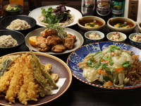 【宴会プラン】フリードリンク付き6,500円コース