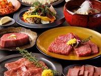 [Private room guaranteed] "Ushihime Elegance Course" 15 dishes / 13,750 yen ♦︎ Popular dishes include our famous Yukhoe, rump meat, and specially selected rare cuts <Special price for Japanese and foreign residents in Japan>