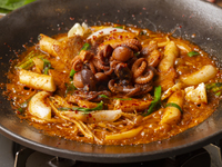 看板メニュー☆チュクミサムギョプサルセット☆ワンドリンク付き！2180円