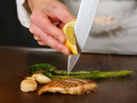 春の香り 鉄板焼きコース