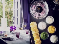 【ランチ・ディナー各1組限定 半個室プラン】季節の食材を使ったデギュスタシオンコース キャビア・プレステージペアリングワイン付き【5月1日よりご提供】