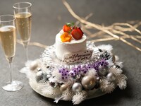 Premium Anniversary / 17 Types of Edomae Sushi Kaiseki Course with Original Cake / Carefully Selected Seasonal Sushi, Expertly Prepared Nigiri. A Supreme Anniversary Dinner with Thoughts in Every Piece