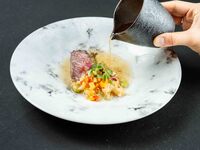 LUNCH COURSE ¥15,000 (From April 2026) You can enjoy the same course as dinner.