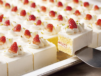 窓側確約【苺フェア/平日 12：00以降】ホテルパティシエ特製 苺のスイーツや苺を使用したお料理が大集合！