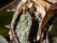 鮑の岩塩蒸しとうかい特選牛コース【￥24,200‐】2/26～