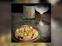 One night only, limited to 10 people. Full pairing of sake and Japanese-Peruvian cuisine