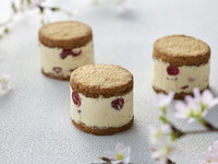 Sakura & Cranberry Butter Sandwich