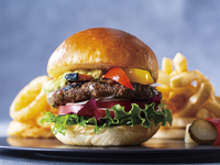 【WEB予約限定】１ドリンク付き　PLAZA BURGER