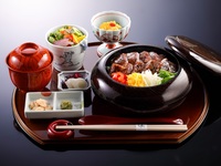 国産牛サーロインステーキ重＋食後のコーヒー＜平日限定ランチ＞