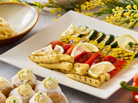 【3~5月平日時間無制限/ソフトドリンク飲み放題】アンティパスト＆スイーツビュッフェ～春のミモザ・ジャッロ～